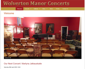 Wolverton Manor Concerts