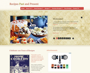 Recipes Past and Present