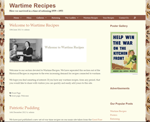 Wartime Recipes